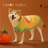Buen suéter para mascotas de cacahuete y caqui