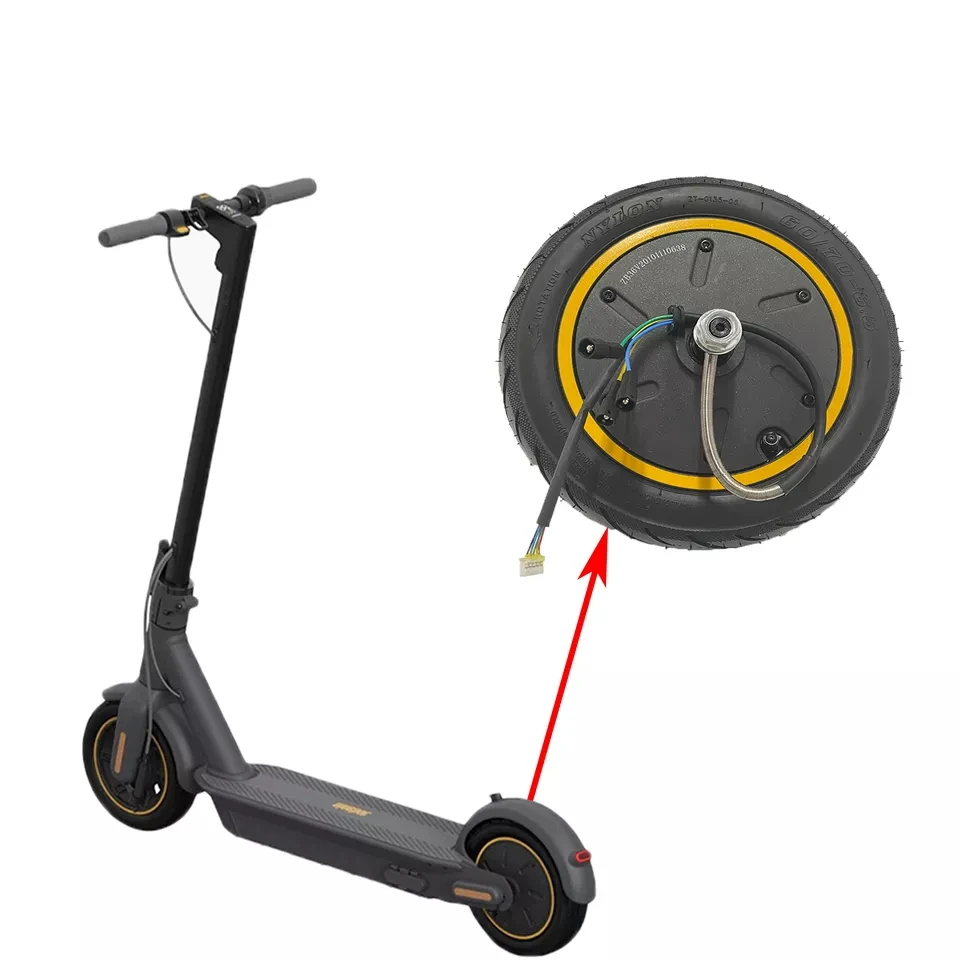 EU stock Ninebot Max G30 Electric Scooter Tyre Parts And Accessories 350W Hub Brushless Motor 10" Tire factory