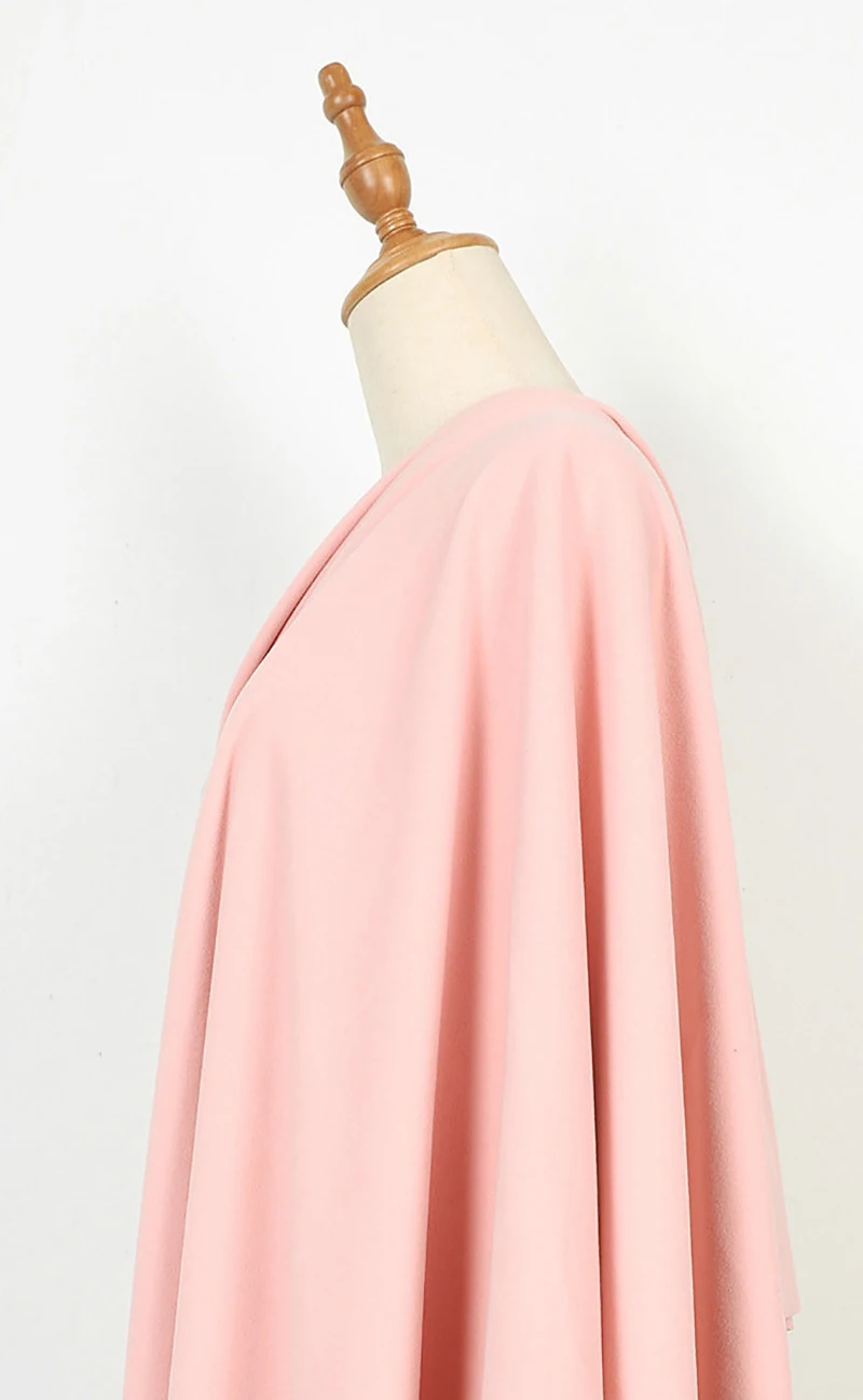 Stretch De Rong Double Brushed Interlock Polyester Spandex Weft Knit