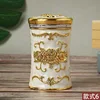 golden rose-ivory white