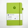 A5 green with logo dot print