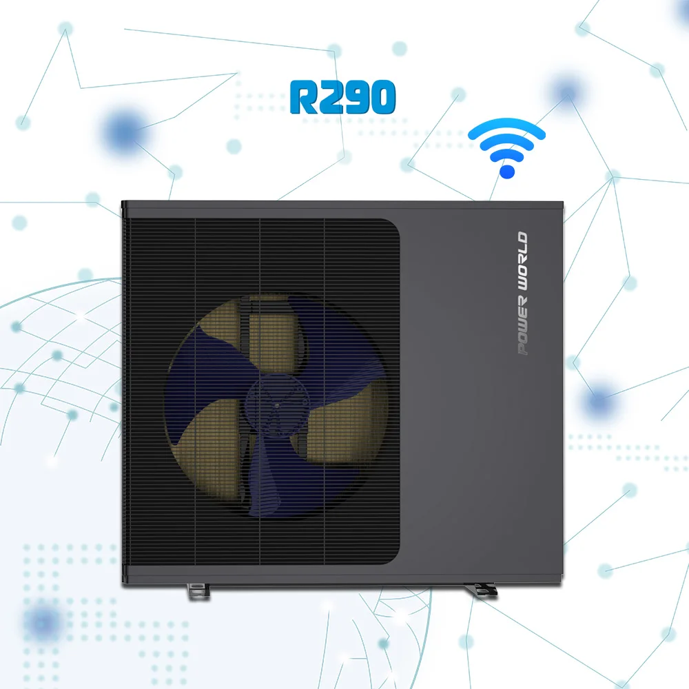 Latest Smart Wifi Controller High COP R290 Highly Compressor Tepelne Cerpadlo air Heat Pump Dc Inverter