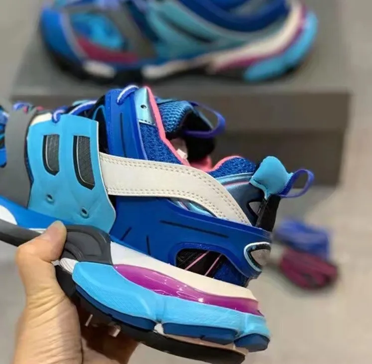 Original OG quality track 3.0 sneakers with Led Light shoes Men and Women Running Sport Shoes