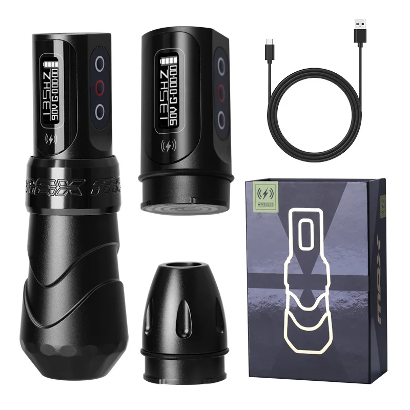 New Style Popular Professional Wireless Rotary Tattoo Machine Pen FK Iron FLUX MAX