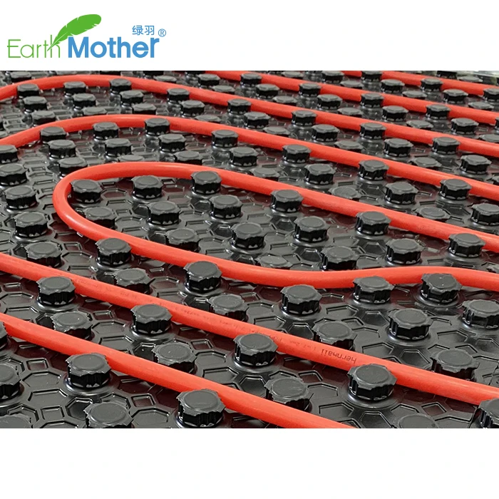 Modern Design Radiant Cooling Panel with 16mm Pipe Hydronic Floor Heating Insulation Infrarrojos Folios Radiantes
