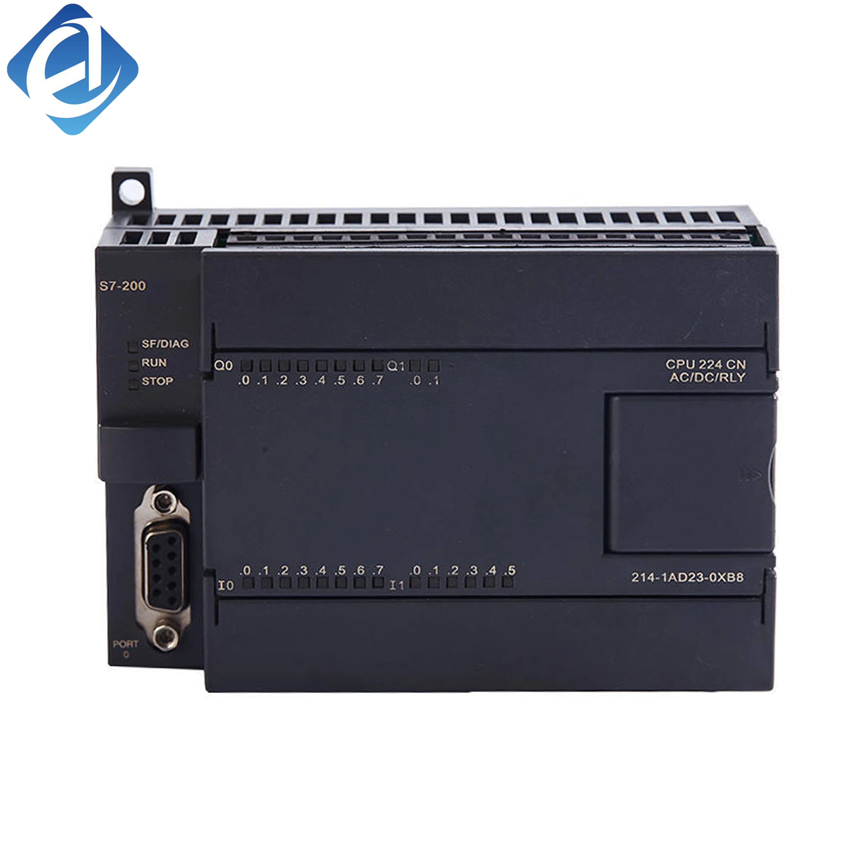 New Original 6ES7 214-1AD23-0XB8 6ES7214-1AD23-0XB8 S7-200 CPU224 DC/DC/DC PLC. Compact programmable controller, stable logic operation, convenient expansion, widely used in small industrial equipment