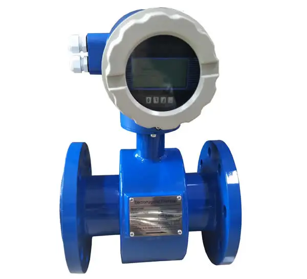 Remote Display Dn150 Electromagnetic Water Flow Meter Irrigation