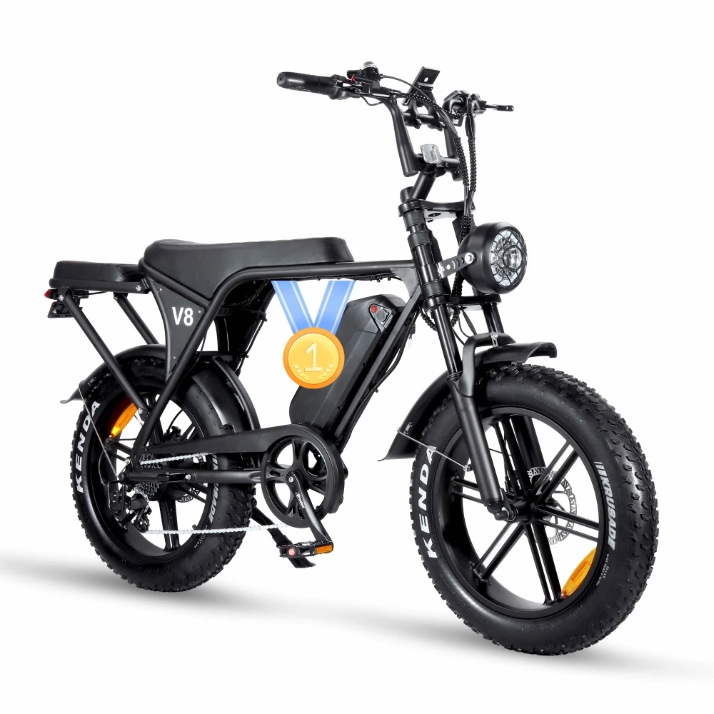 OUXI V8 20インチファットタイヤ電動自転車 750W/1000W選択可能