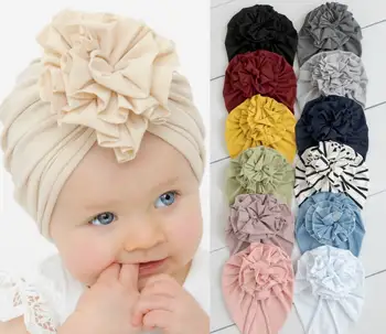 2021 Fashion New Arrived High Quality Kids Baby Headband Hair Accessories, Cotton rayon Soft Knot Oversize Baby Turban Headband