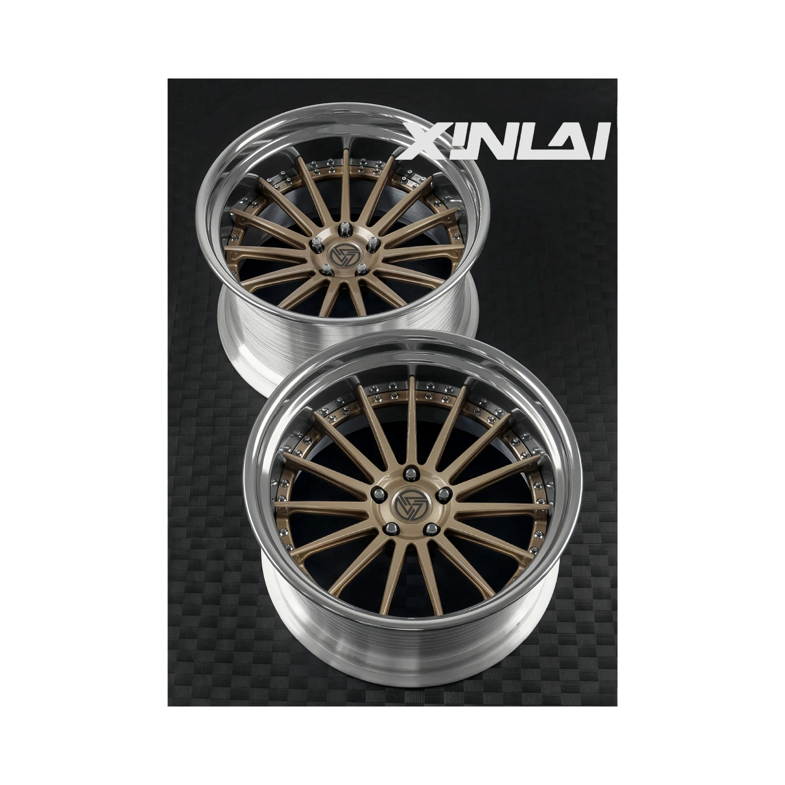 XINL Forged Deep Concave Wheel 5x112 5x130 5x114.3 6x139.7 18-28 Inch for BMW for Land Rover Rim 40mm Brushed Polished Forged - Image 2