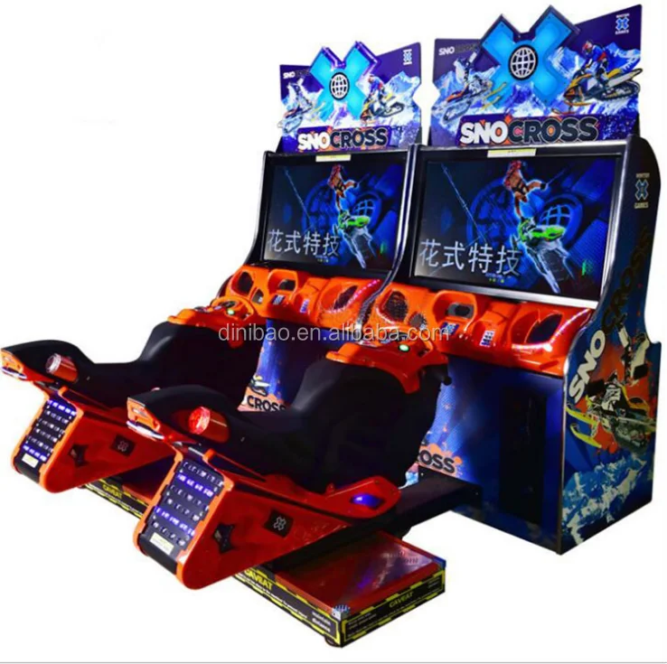 Dinibao Hot Sale Coin Operated Snow Motor Simulator Arcade Racing Car ...