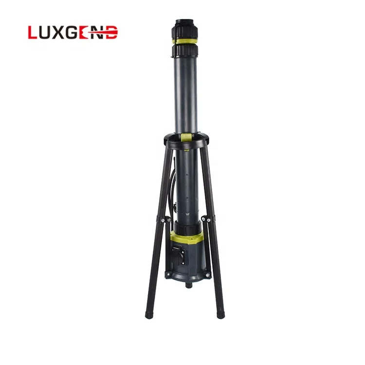 collapsible long strip light AC Plug-in Tripod work light 360 Degree Beam Angle flood lamp