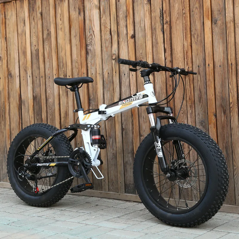 プレゼントを選ぼう！ 折りたたみ式スノーバイク自転車/ビーチクルーザーファット 自転車本体