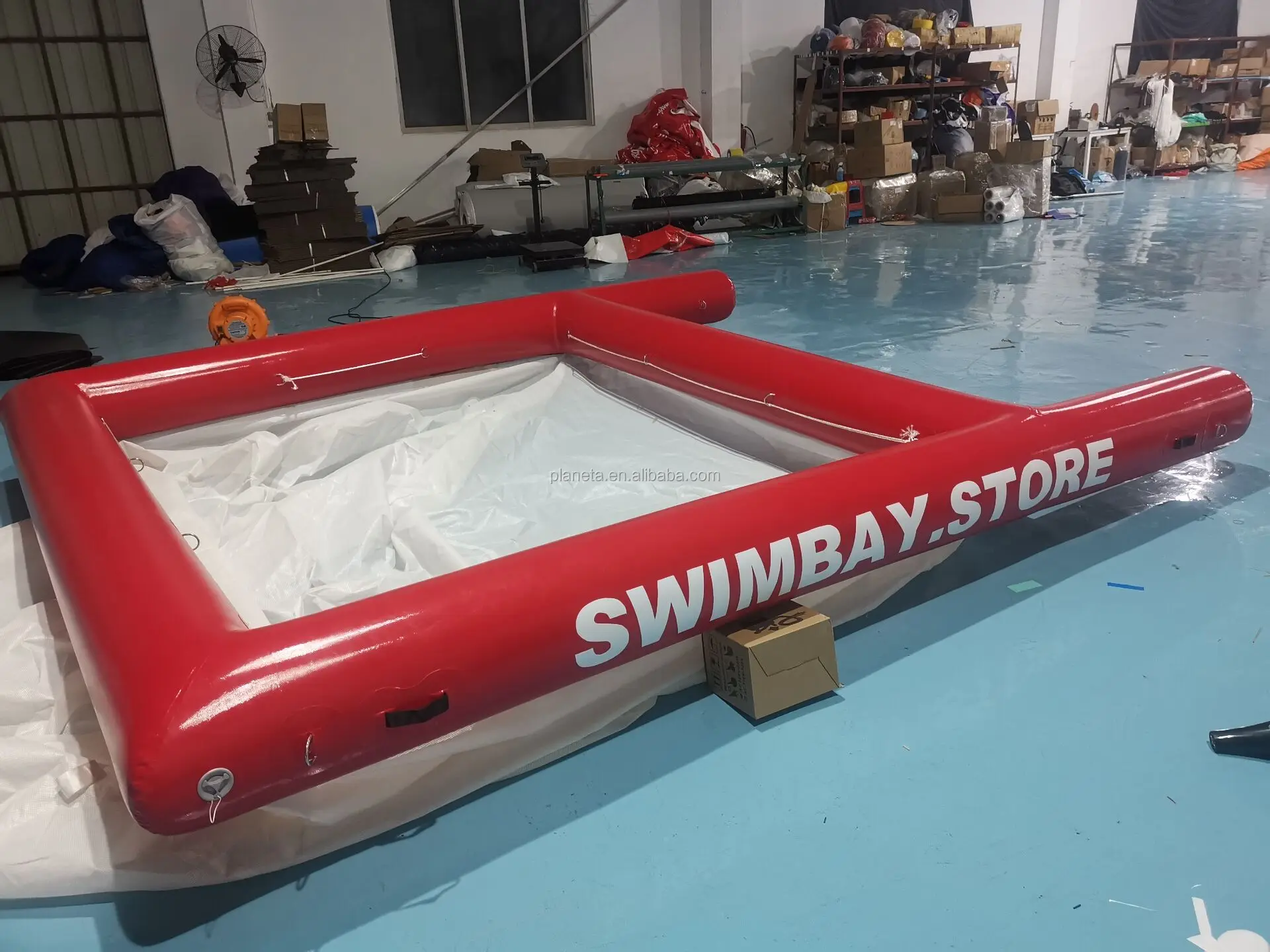 Floating Inflatable Swimming Pool With Anti Jellyfish Net Anti ...