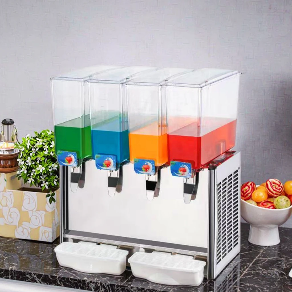 product 4 tanks commercial cold beverage dispenser cold drink dispenser-16