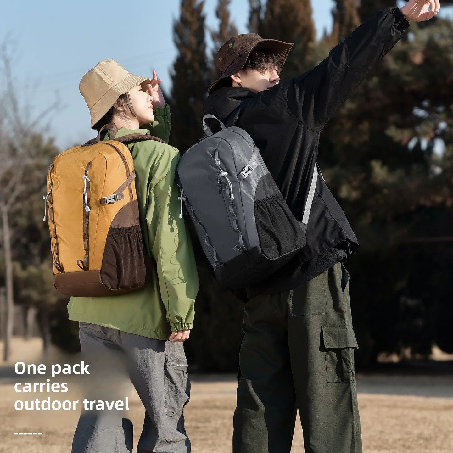 20-35L Waterproof Hiking Backpack Lightweight Outdoor Camping Mountaineering Backpack - view 1