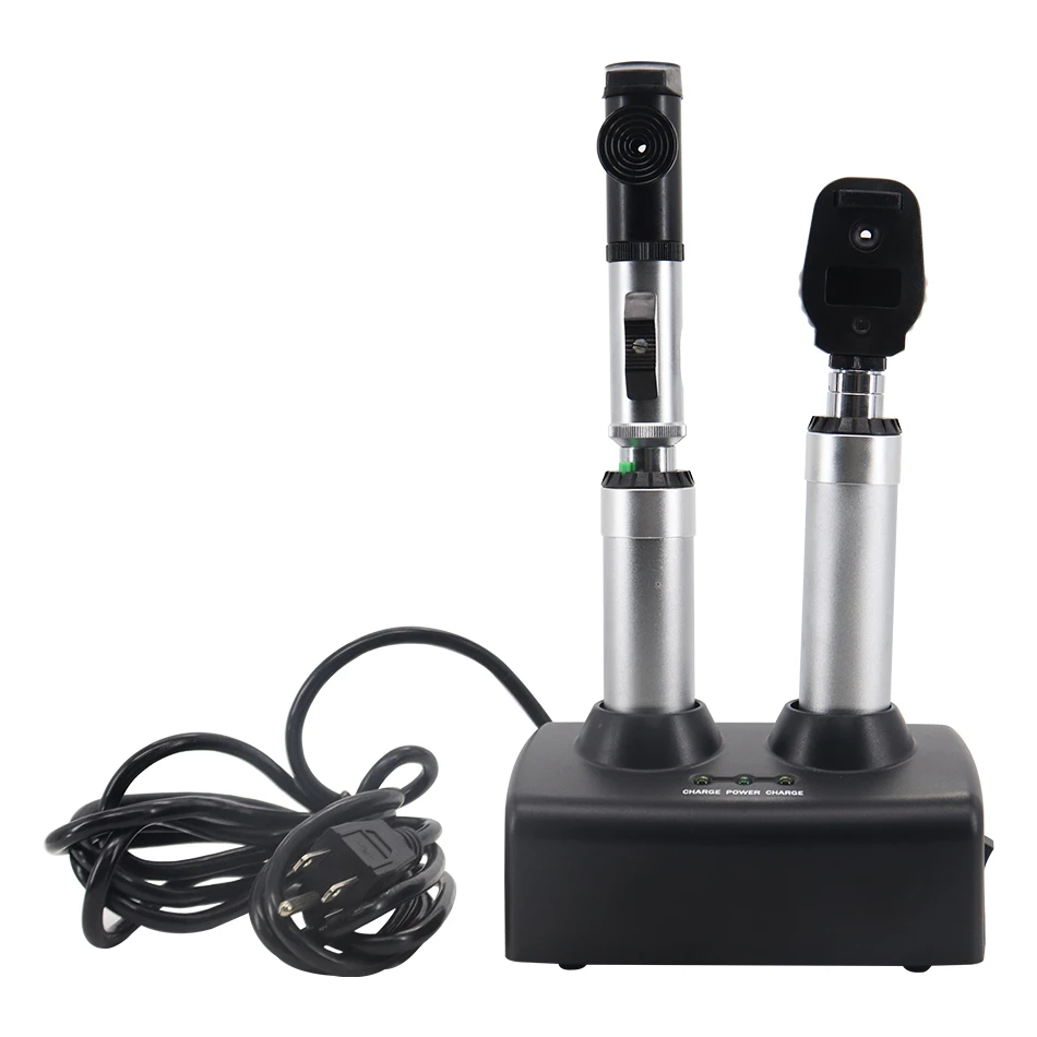 YZ-24B+YZ-11D High Quality Ophthalmic Equipment Rechargeable Ophthalmoscope Retinoscope