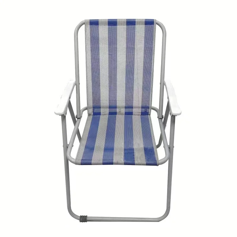WOQI Wholesale High Quality Outdoor Foldable Lightweight Iron Frame Garden Camping Chair aperçu 4