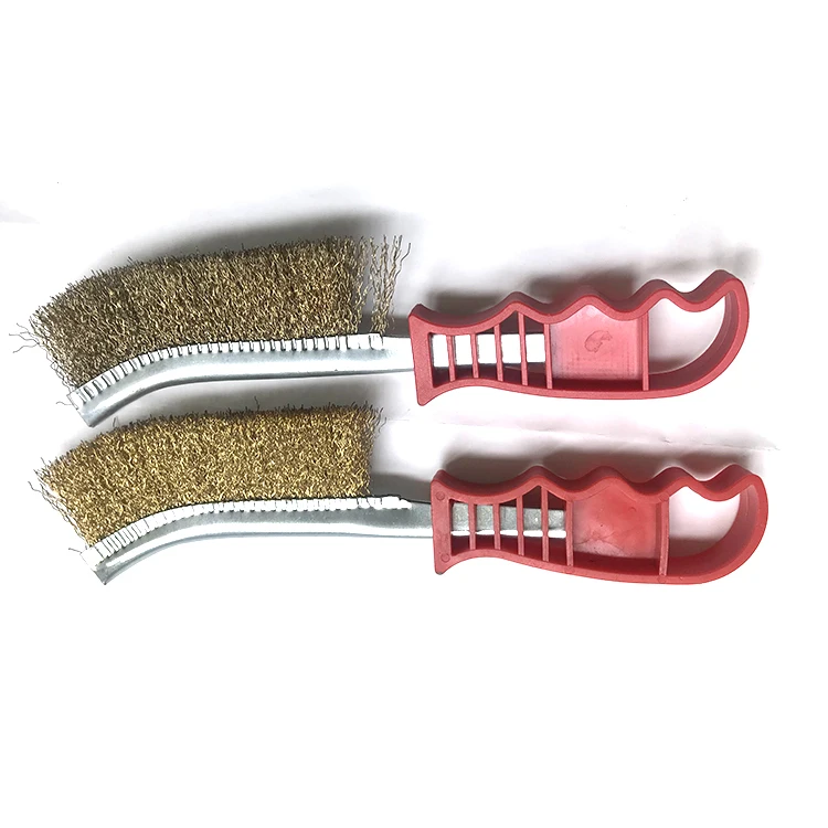 Chinese Supplier High Quality Tool Steel & Brass Wire Hand Brush