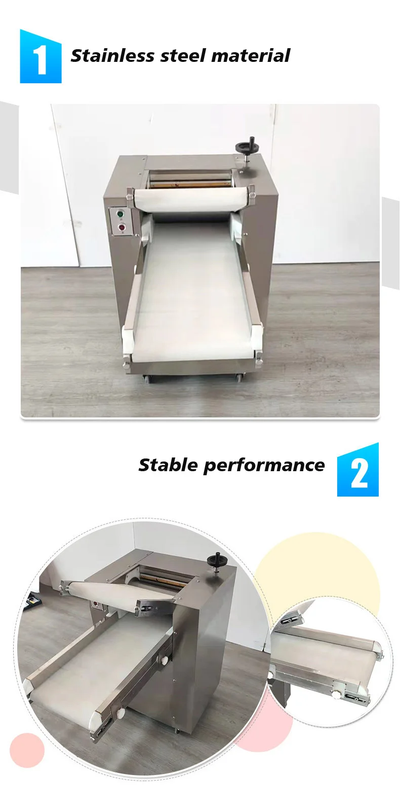 Automatic 600900kg/h Dough Press Kneading Roller Electric Noodles Pressing Machine Buy Dough