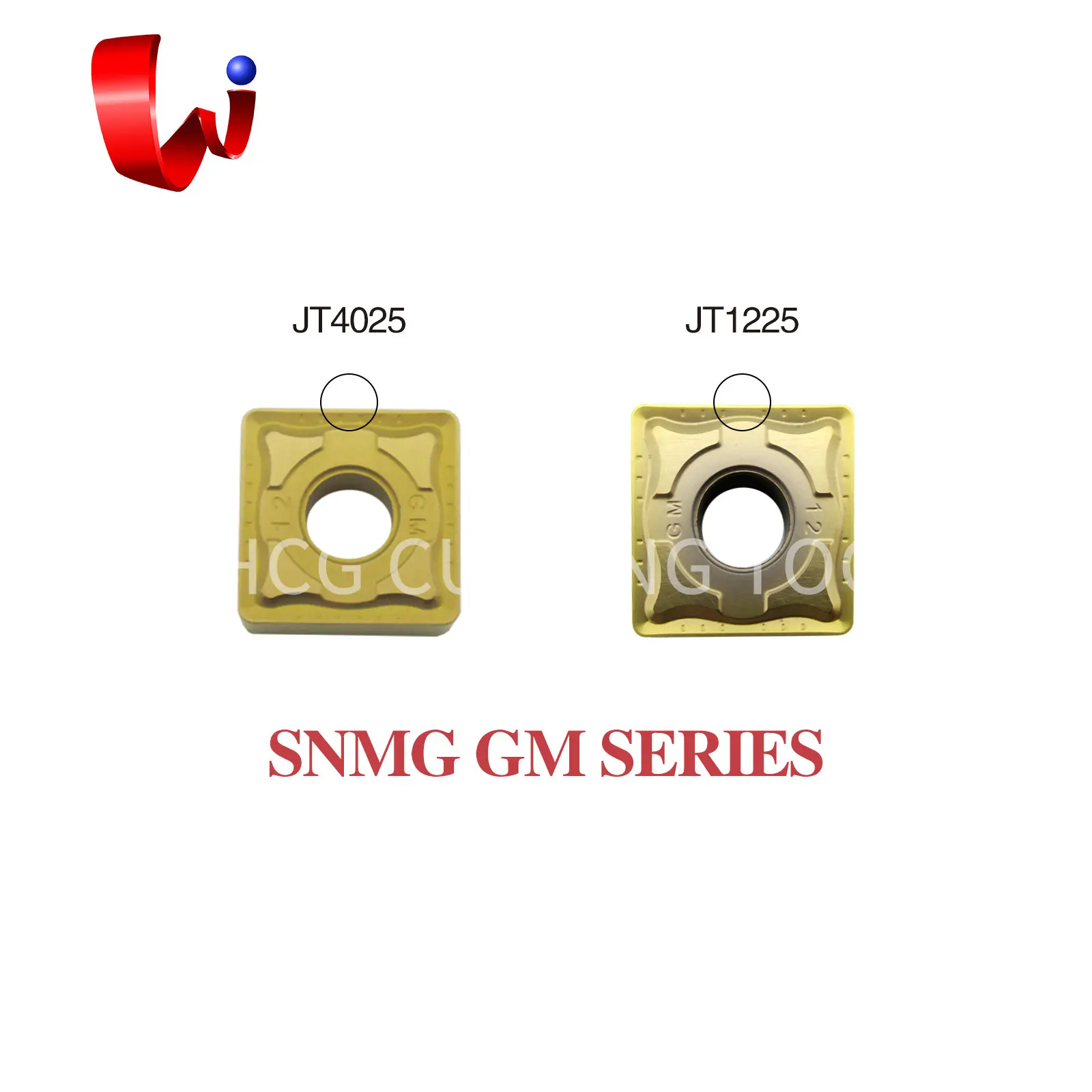 JXTC SNMG190612-GR JT4125 Carbide Inserts for CNC Turning