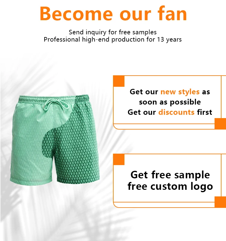 Men Female Color Changing Shorts Magical Change Discoloration Shorts Swimming Pants Quick Dry Beach Trunks Shorts753_voghion.com