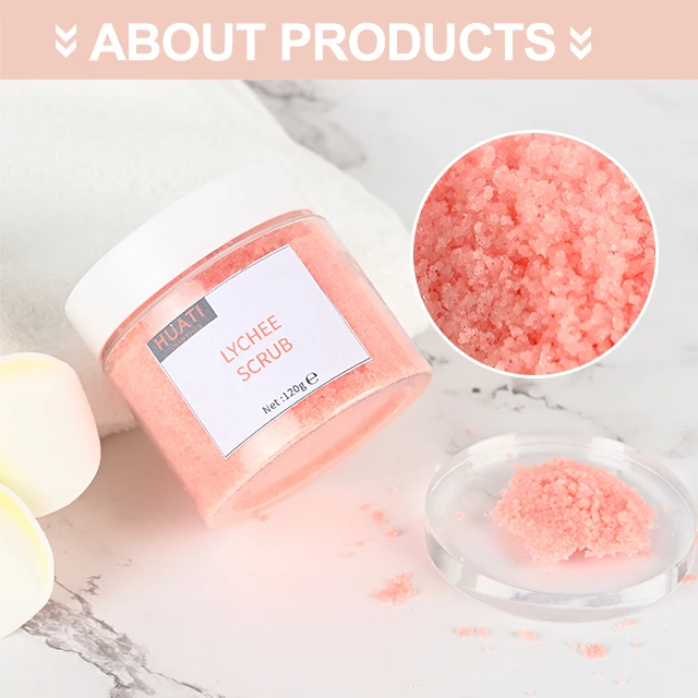 
 100% натуральный отбеливающий отшелушивающий скраб для ванны с фирменным логотипом на заказ  