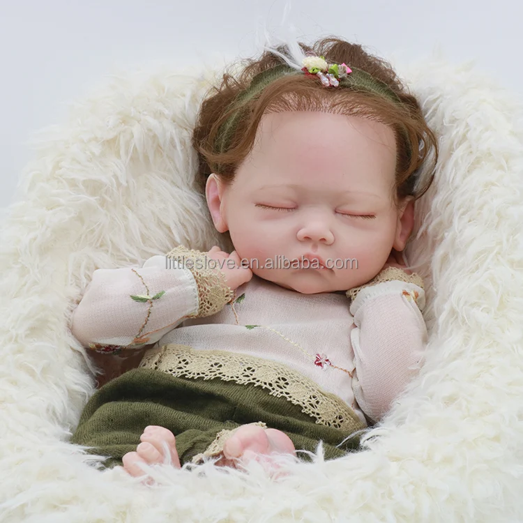 Muñeca Reborn Realista de Silicona para Recién Nacido, Juguete de