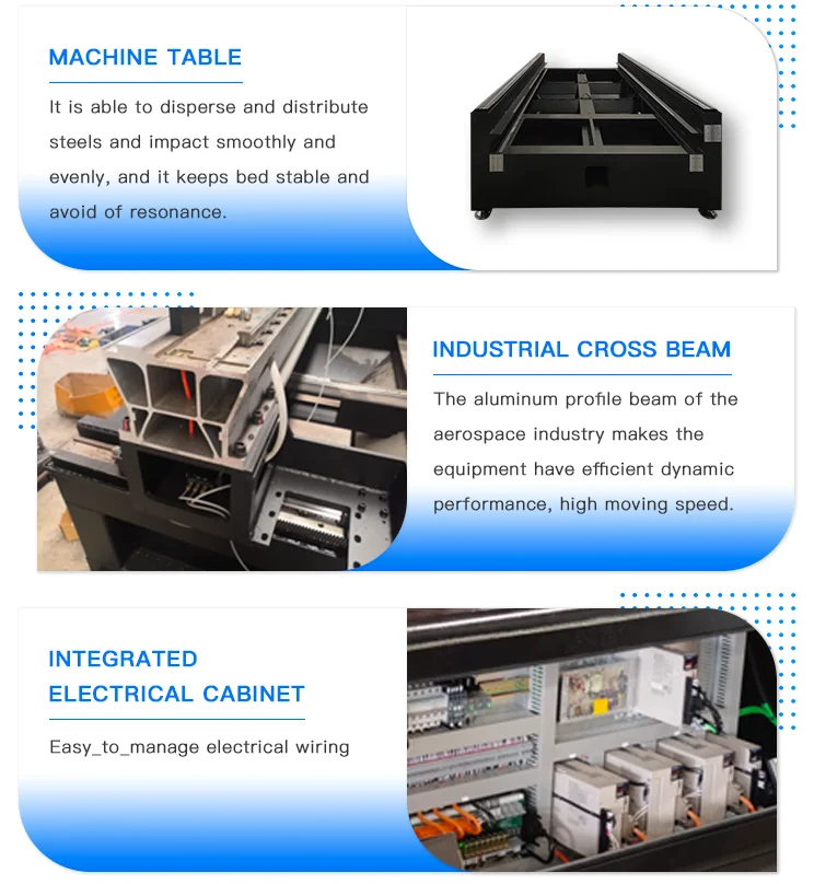 3015 6kw Single Table Cnc Fiber Laser Cutting Machine With Ce