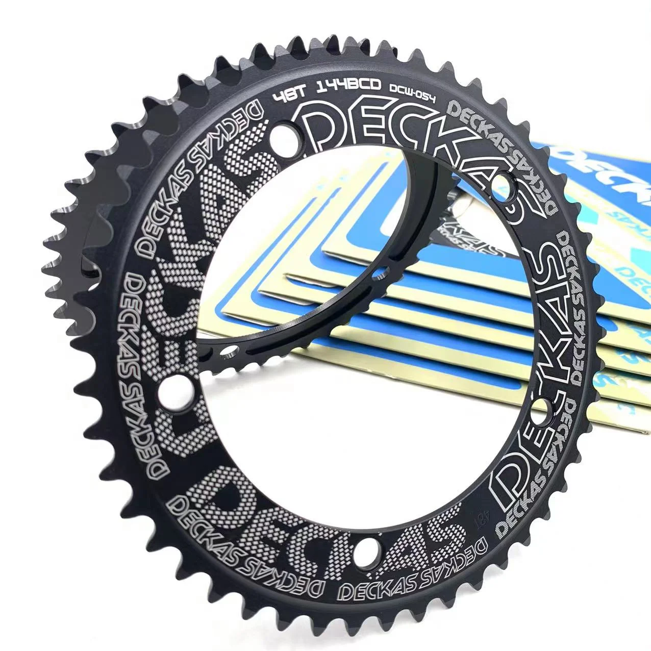 Deckas 144BCD Fixed Gear Chainring for Track Bikes - Lightweight