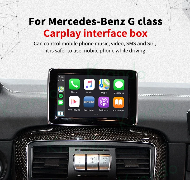 Android auto Carplay Box For Benz