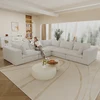 5seater-vshaped:300.2(L)x300.2(W)x61.0(H)cm, 113.3 kg
