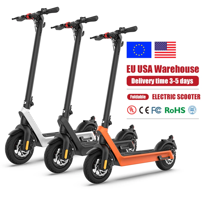 2025 HX Fast Powerful E Scooter Adult Two Wheel High Power Off Road Fat Tire Electric Kick Scooter Skateboards for Ladies Woman