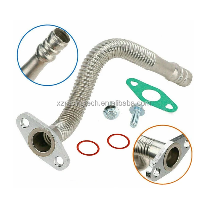 Labwork Turbo Oil Return Drain Tube Line 5.9L #5135786AB For 04-07 Cummins