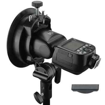 Godox S2 Bowens Mount Flash S2-type Holder Bracket for Godox V1 V860II AD200 AD400PRO Speedlite Flash Shoot Softbox detail image