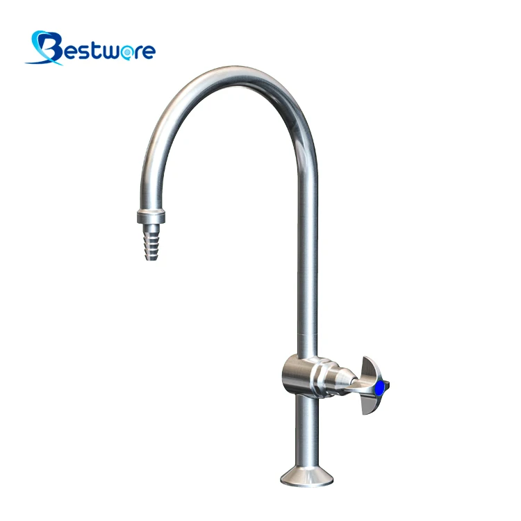 Laboratory Deionized Water Faucet Chemical Resistant Water Tap Faucet for Laboratory Sink
