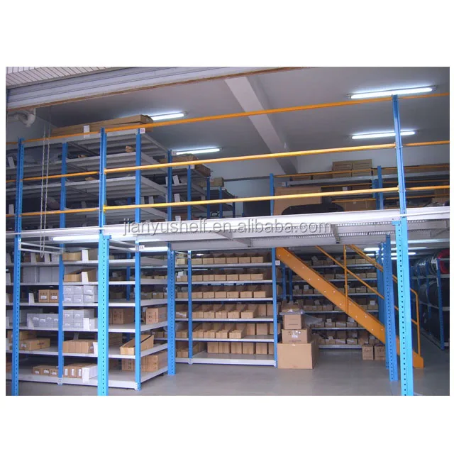 Hot Sales Mezzanine shelving mezzanine floor High Load Capacity Warehouse Metal Steel Mezzanine Floor