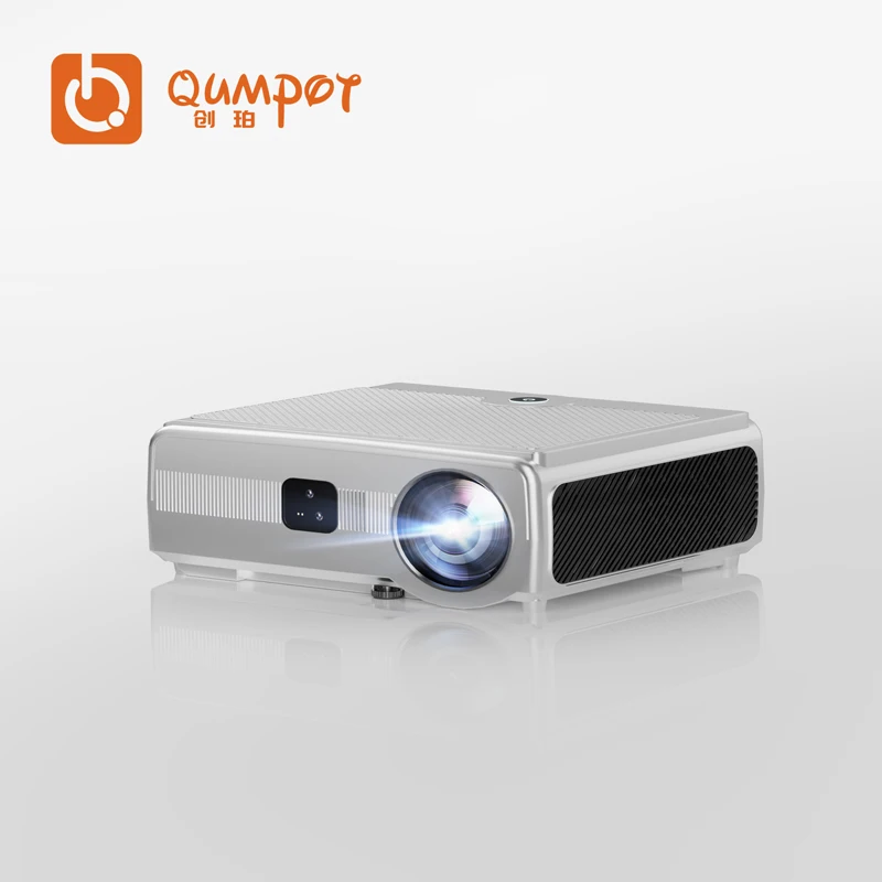 Qumpot ZX6 Pro 4K Smart Home Projector - Ultra Clear & Smooth