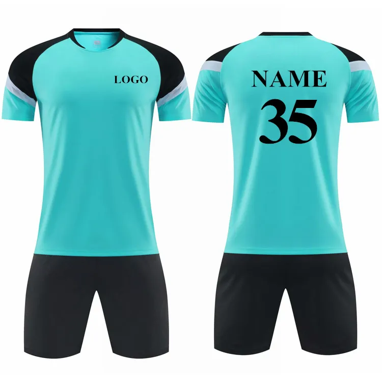 Custom Kids Adults Soccer Jerseys Name Number Team Logo - Soccer Jerseys  for Men Boys Womens Girls Soccer Uniform Set