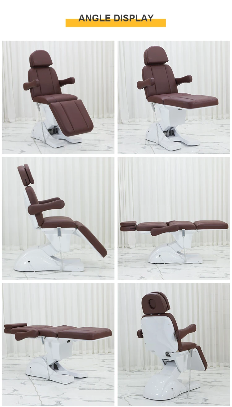 Portable Spa Facial Bed White Esthetician Lash Bed Mattress Electric