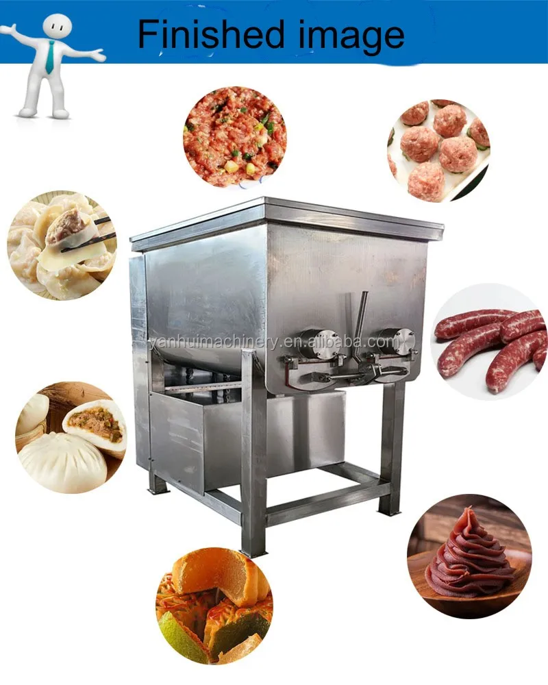 Vacuum Meat Mixer  Meat Food Stuffing Mixer