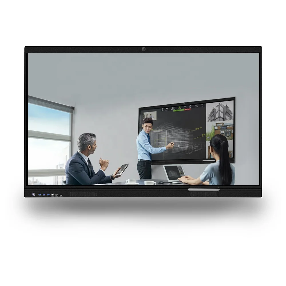 Android 8 Interactive Panel 75 Inch Interactive Whiteboard 75 Inch for Classroom