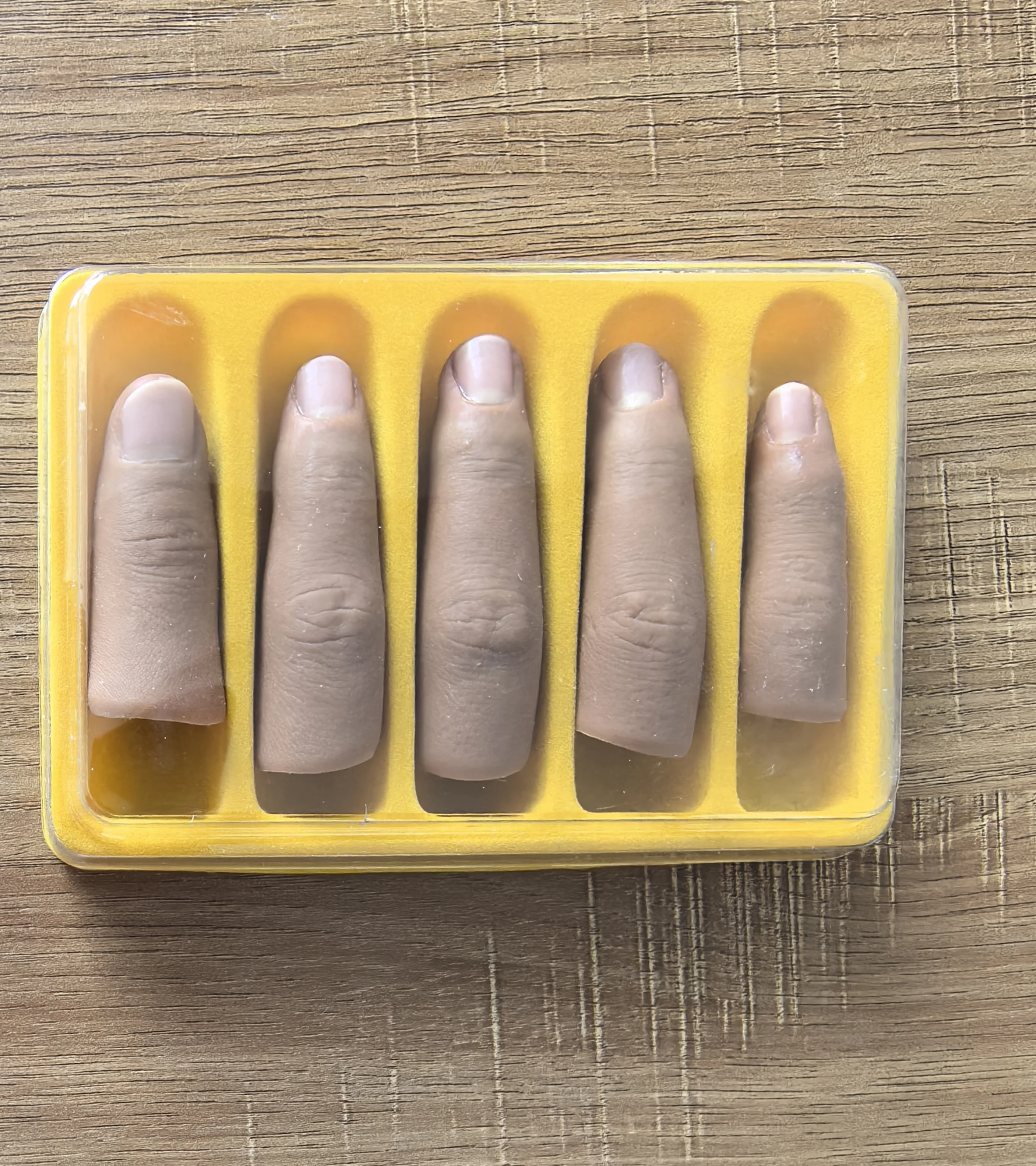 Prosthetic Fingers a Box Five Finger Very Real Customizable Prosthetics ...