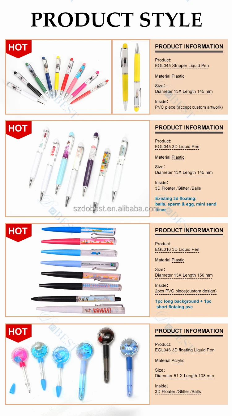 Wholesale Souvenir Custom Characters Cartoon Floater Whole Sale Glitter ...