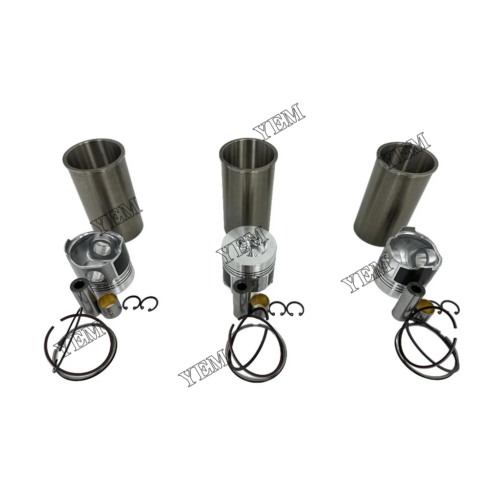 Cylinder Liner Kit Fit for Yanmar 3T75HLE Engine 2