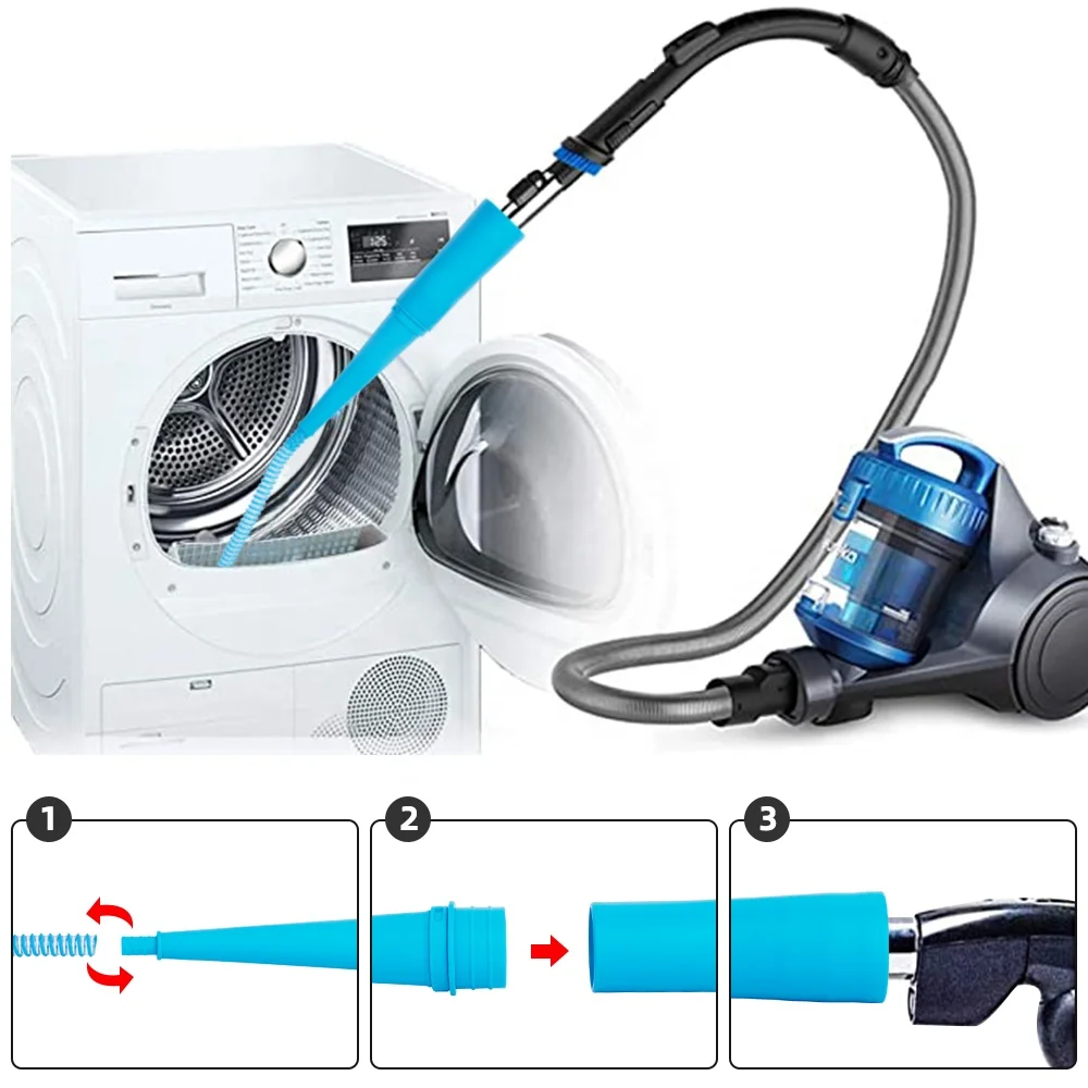 Dryer Lint Vacuum Attachment Dryer Vent Cleaner Kit Vacuum Hose