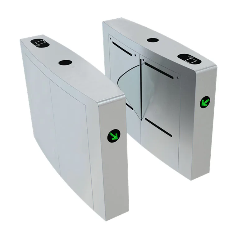 Wireless Door Access Control Rf Electronic Security Semi-Automatic Gate With Flap