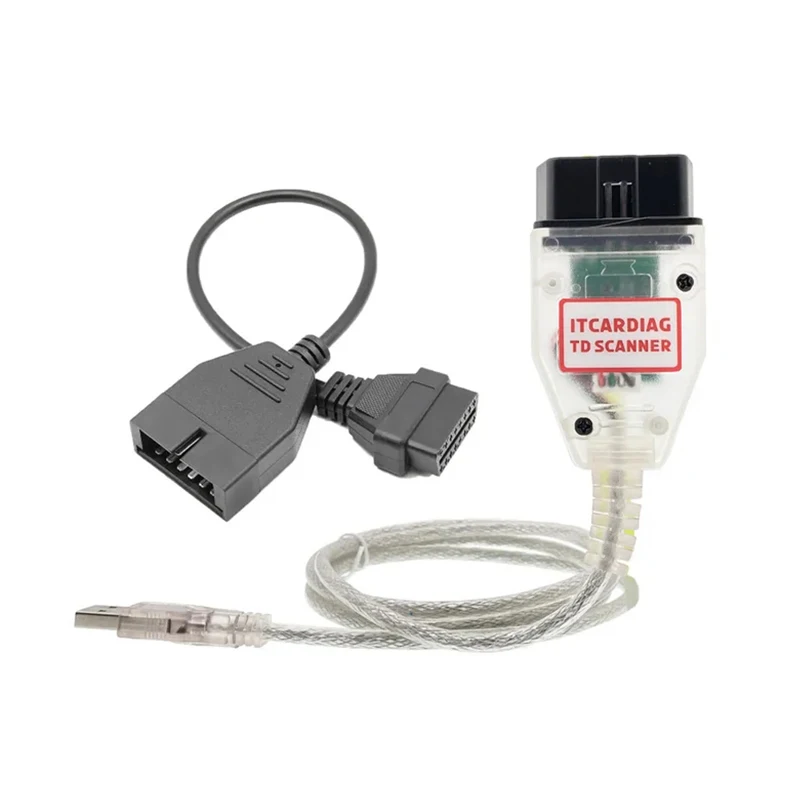 ITCARDIAG TD Scanner Cable for Daewoo Espero/Cielo/Nubira I/Leganza/Lanos/Matiz Models Diagnostic Tool for Beginners