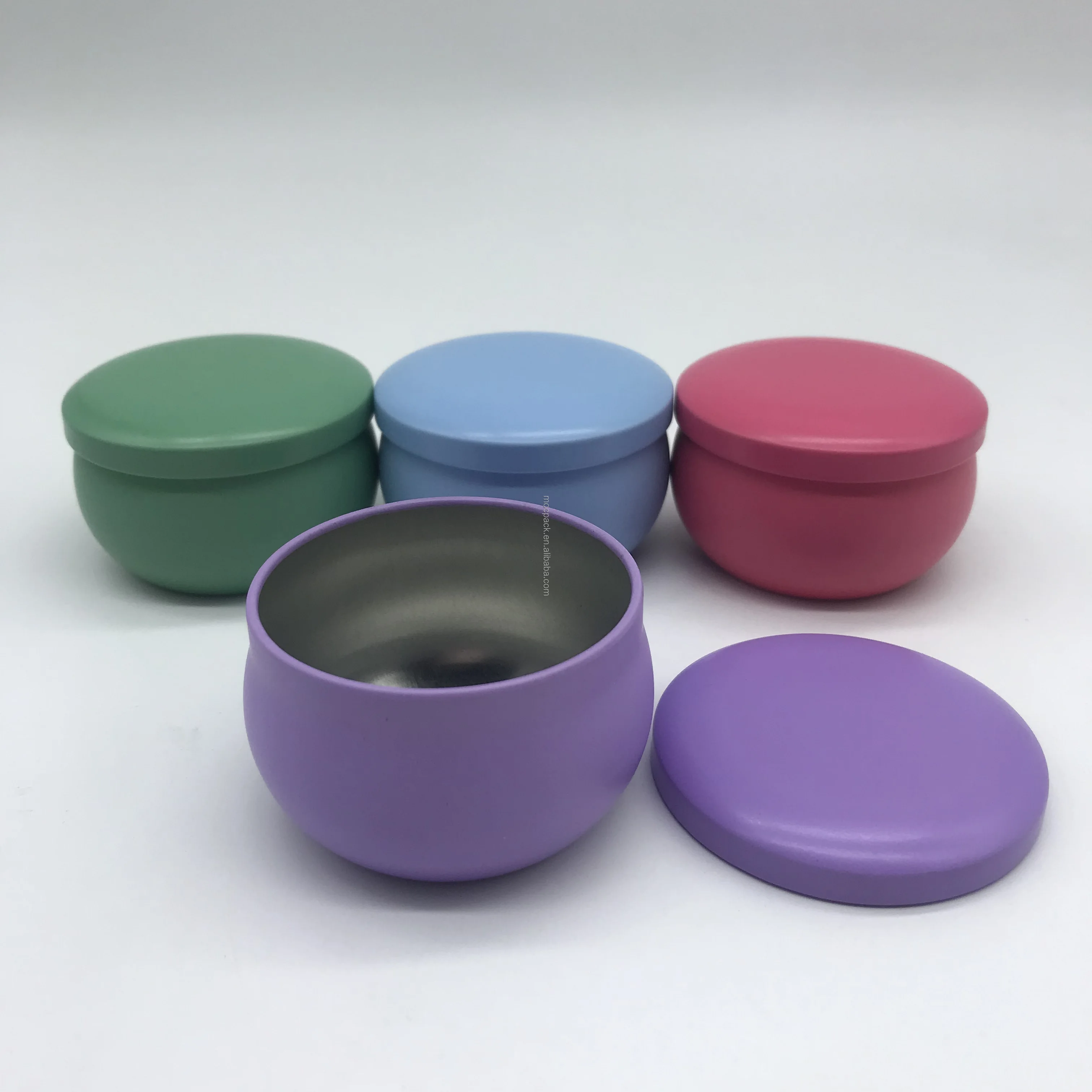 product macaron color gift aroma metal tin custom printing colorful 22 oz seamless candle tin jar-28