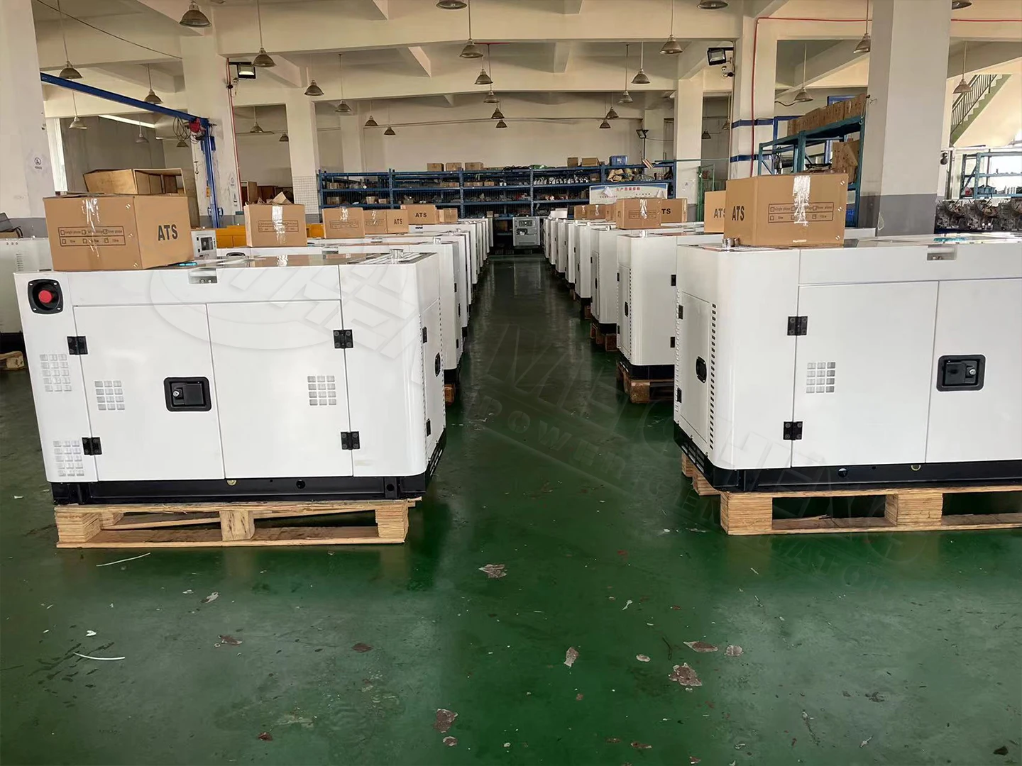 product double cylinder air cooled diesel silent generator with low noise level 15kw 12kw diesel gensets high quality diesel generator-9